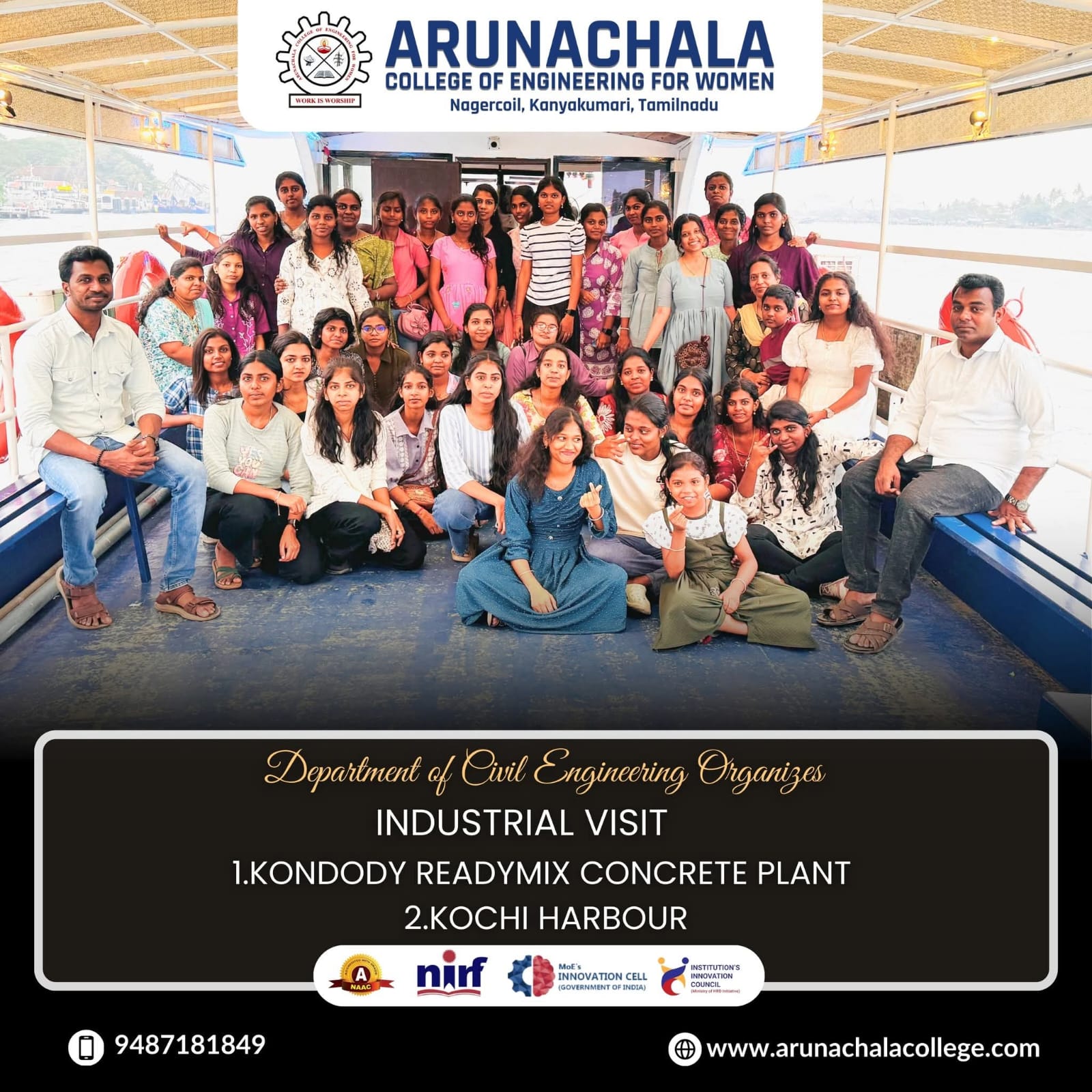 Civil Dept Industrial Visit